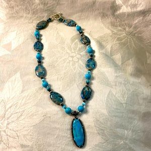 Crazy Lace Agate necklace
